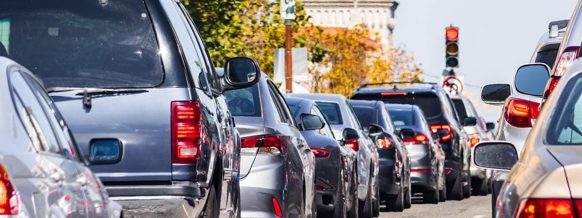 Traffic in California